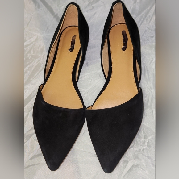 J Crew Factory Zoe suede d'Orsay flats F5310 - Picture 14 of 17